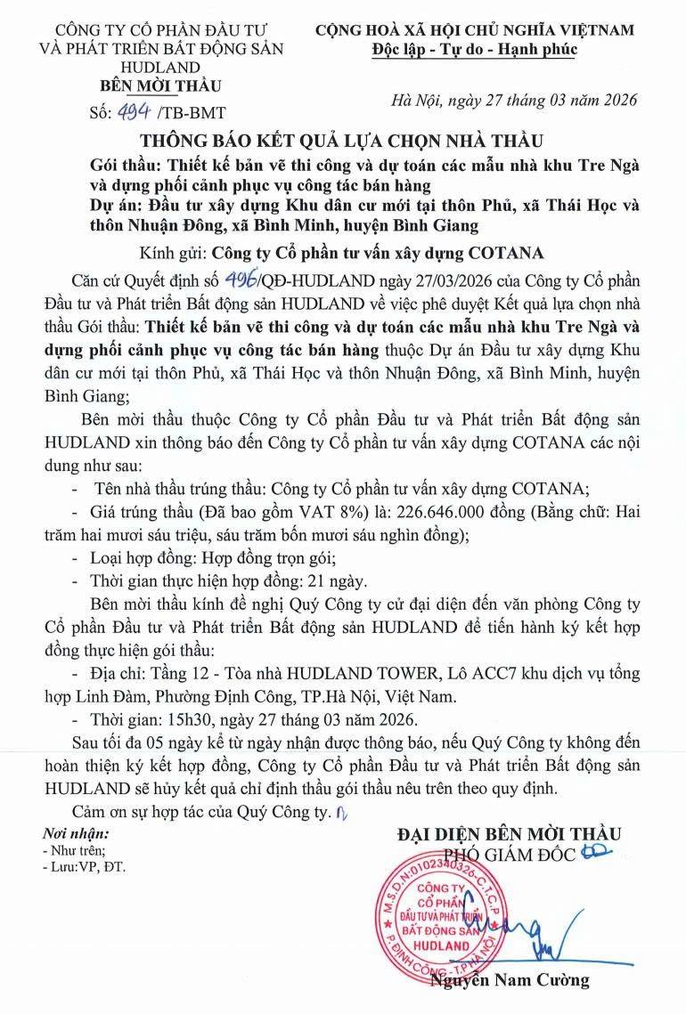 Hld nhà mẫu